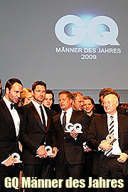 Til Schweiger, Gerard Butler, Tom Ford, Mando Diao und Jan Delay. GQ kürte die Männer des Jahres 2009 (Fioto: Conde Nast)